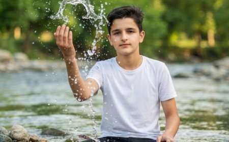 Create Dynamic Water Splash Photos for Letters Using Gemini AI