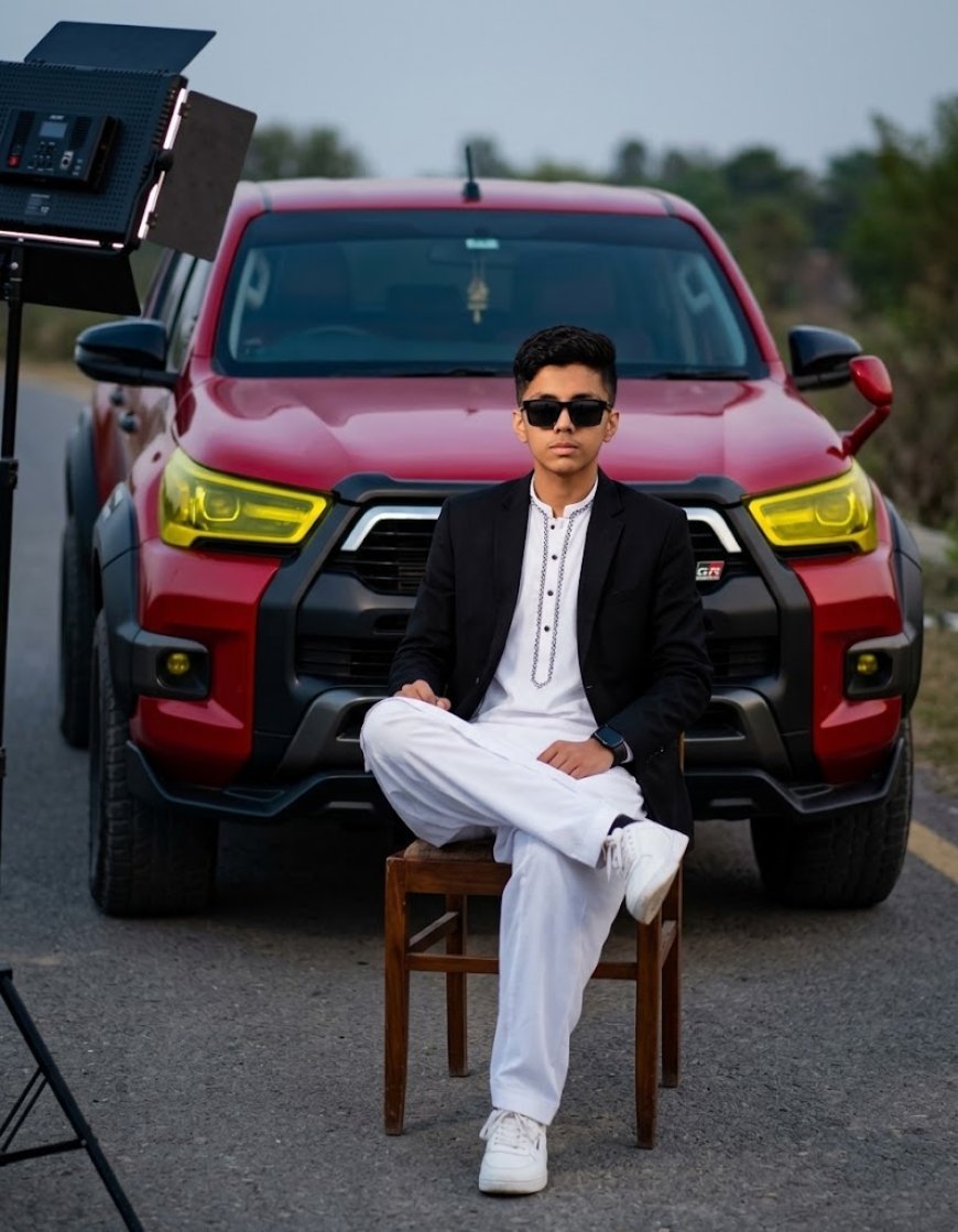 6K Master Prompt: Modified Toyota Revo GR & Street-Style Portrait